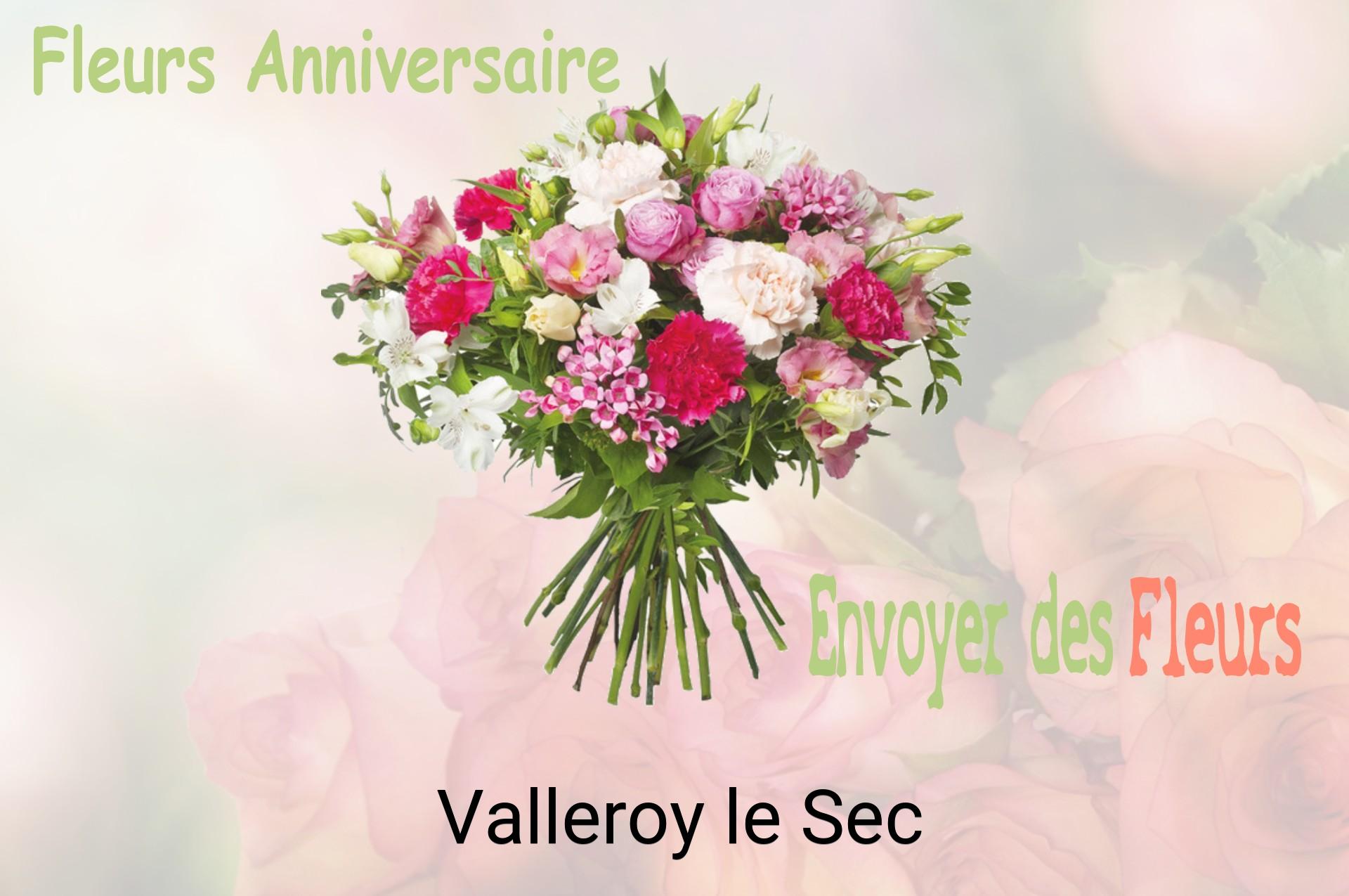 Bouquet de fleurs d’anniversaire livré à Valleroy-le-Sec